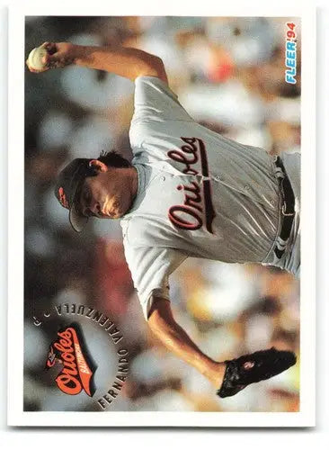 1994 Fleer #22 Fernando Valenzuela NM-MT Orioles ID:82523 - Baseball Card Single