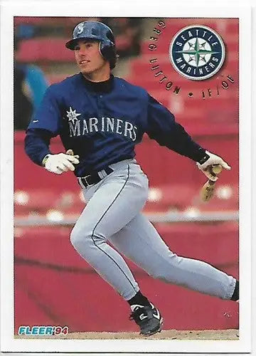 1994 Fleer #292 Greg Litton NM Near Mint Mariners - Baseball Card Single
