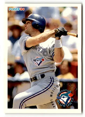 1994 Fleer #338 Paul Molitor Toronto Blue Jays Baseball Cards - Baseball Card Single