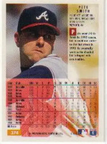 1994 Fleer #374 Pete Smith NM-MT Braves ID:10622 - Baseball Card Single