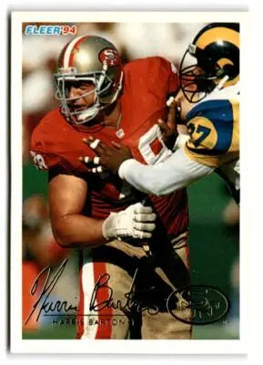 1994 Fleer #410 Harris Barton - Football Card Single