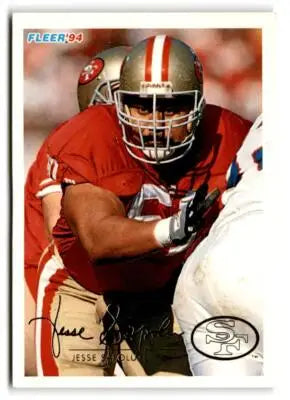 1994 Fleer #422 Jesse Sapolu - Football Card Single