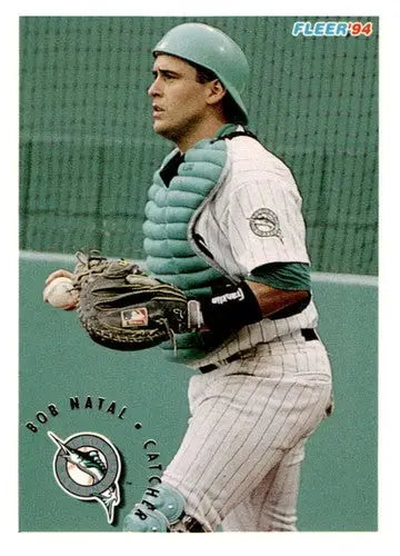 1994 Fleer #472 Bob Natal NM Near Mint Marlins - Baseball Card Single