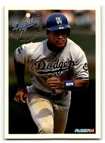 1994 Fleer #518 Raul Mondesi Los Angeles Dodgers Baseball Cards EX/N ID:63565 - Baseball Card Single