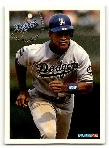 1994 Fleer #518 Raul Mondesi Los Angeles Dodgers Baseball Cards NM N ID:63564 - Baseball Card Single