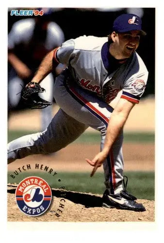 1994 Fleer #541 Butch Henry NM-MT Expos - Baseball Card Single