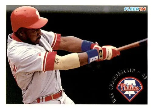 1994 Fleer #584 Wes Chamberlain NM Near Mint Phillies - Baseball Card Single