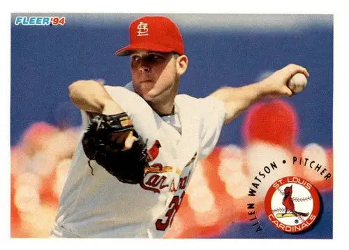 1994 Fleer #648 Allen Watson NM Near Mint Cardinals - Baseball Card Single