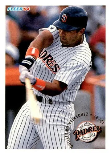 1994 Fleer #677 Guillermo Velasquez EX/NM Padres - Baseball Card Single