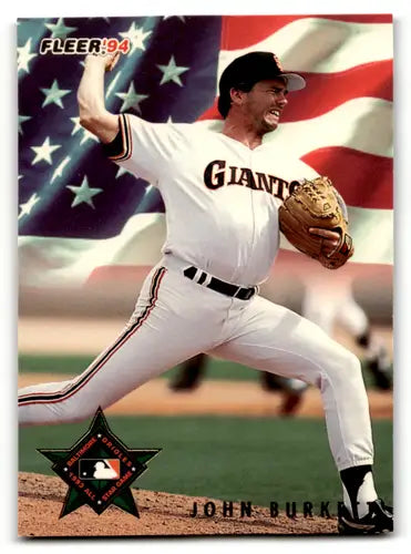 1994 Fleer All Stars #33 John Burkett NM Near Mint Giants ID:58531 - Baseball Card Single
