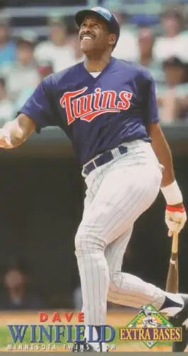 1994 Fleer Extra Bases #126 Dave Winfield EX Excellent Twins - Baseball Card Single