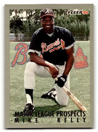 1994 Fleer Major League Prospects #20 Mike Kelly EX/NM Braves ID:60779 - Baseball Card Single