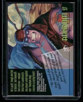 1994 Fleer Marvel Masterpieces Random #97 - Marvel Card Single