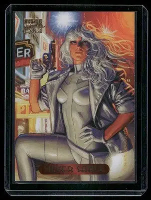 1994 Fleer Marvel Masterpieces Silver Sable #110 - Marvel Card Single