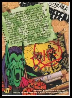 1994 Fleer The Amazing Spider-Man #47 Spider-Man