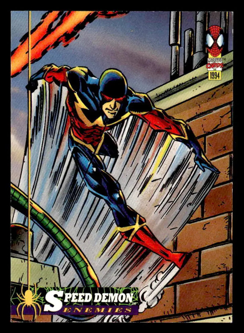 1994 Fleer The Amazing Spider-Man #60 Speed Demon - Non-Sports Card Single