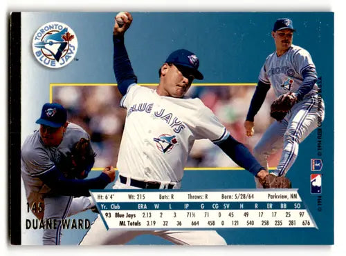 1994 Fleer Ultra #145 Duane Ward EX/NM Blue Jays ID:54013 - Baseball Card Single
