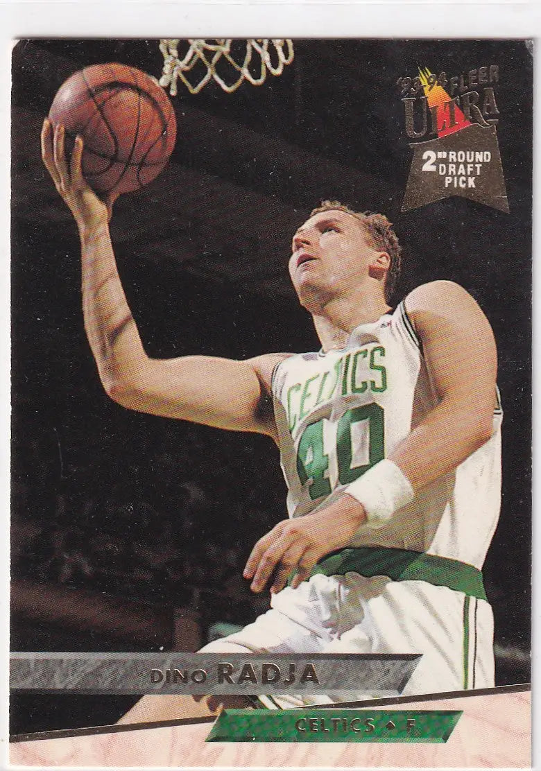 1994 FLEER ULTRA #210 DINO RADJA- BOSTON CELTICS - Basketball Card Single