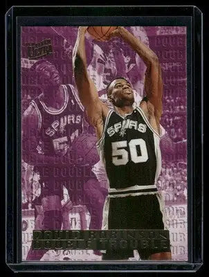 1994 Fleer Ultra Double Trouble David Robinson #9 of 10 Basketball - Basketball Card Single