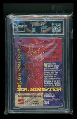 1994 Fleer Ultra X-Men Mr. Sinister #56 Arena Club 2 - Non-Sports Card Single