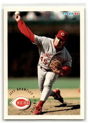1994 Fleer Update #U115 Jeff Brantley Cincinnati Reds Baseball Cards ID:53151 - Baseball Card Single