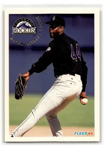 1994 Fleer Update #U123 Marvin Freeman Colorado Rockies Baseball Car ID:53139 - Baseball Card Single