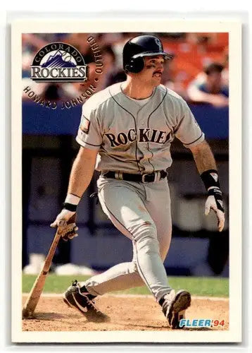 1994 Fleer Update #U125 Howard Johnson Colorado Rockies Baseball Car ID:53121 - Baseball Card Single