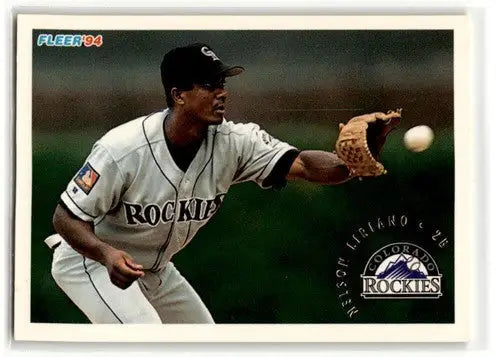 1994 Fleer Update #U127 Nelson Liriano Colorado Rockies Baseball Car ID:53117 - Baseball Card Single