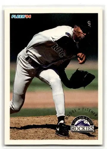 1994 Fleer Update #U128 Marcus Moore Colorado Rockies Baseball Cards ID:53118 - Baseball Card Single