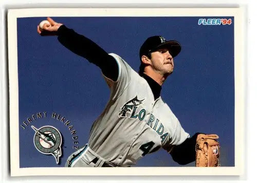 1994 Fleer Update #U135 Jeremy Hernandez Florida Marlins Baseball Ca ID:53188 - Baseball Card Single