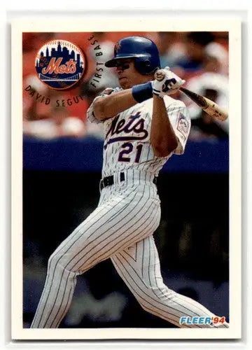 1994 Fleer Update #U160 David Segui New York Mets Baseball Cards ID:53153 - Baseball Card Single
