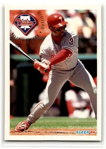 1994 Fleer Update #U164 Billy Hatcher Philadelphia Phillies Baseball ID:53114 - Baseball Card Single