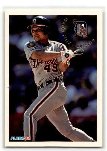 1994 Fleer Update #U43 Junior Felix Detroit Tigers Baseball Cards ID:53207 - Baseball Card Single