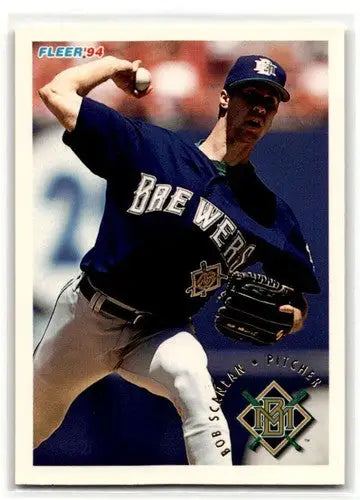 1994 Fleer Update #U57 Bob Scanlan Milwaukee Brewers Baseball Cards ID:53193 - Baseball Card Single
