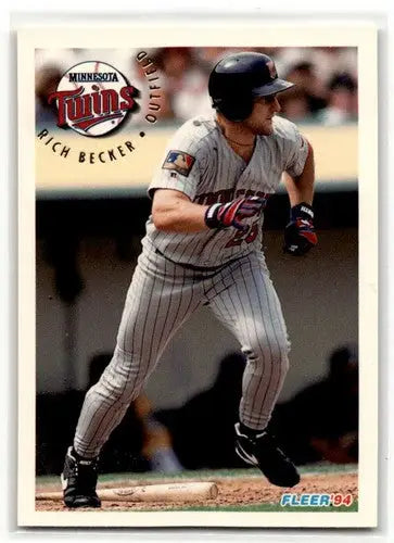 1994 Fleer Update #U59 Rich Becker Minnesota Twins Baseball Cards ID:53192 - Baseball Card Single