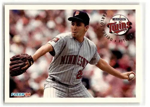 1994 Fleer Update #U64 Carlos Pulido Minnesota Twins Baseball Cards ID:53161 - Baseball Card Single