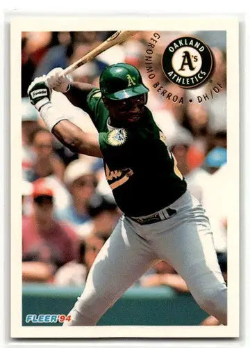 1994 Fleer Update #U73 Geronimo Berroa Oakland Athletics Baseball Ca ID:53183 - Baseball Card Single