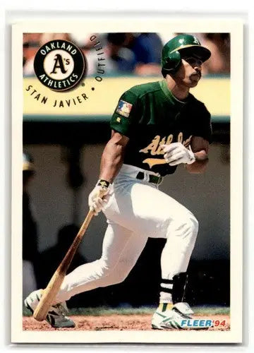 1994 Fleer Update #U75 Stan Javier Oakland Athletics Baseball Cards ID:53181 - Baseball Card Single