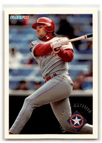 1994 Fleer Update #U93 Chris James Texas Rangers Baseball Cards ID:53169 - Baseball Card Single