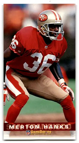 1994 Game Day #363 Merton Hanks NM Near Mint 49ers ID:83919 - Football Card Single