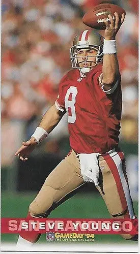 1994 Game Day #374 Steve Young NM-MT 49ers ID:21030 - Football Card Single