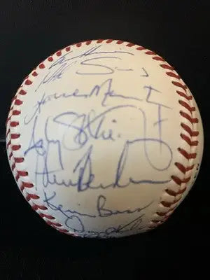 1994 Houston Astro Team Auto Baseball 33 Sigs Drabek Bagwell Hampton Signed Ball - Sports Memorabilia