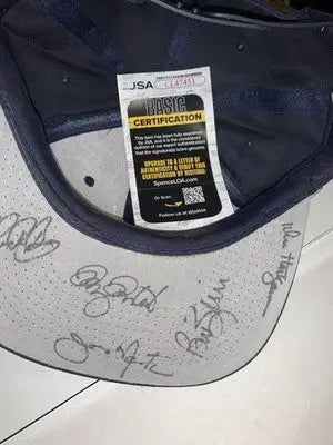 1994 Houston Astros Auto Cap Hat Sid Bream Bill Spiers Doug Drabek + JSA COA - Sports Memorabilia