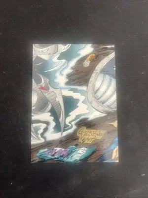 Comic book art card from 1994 Image ShadowHawk Cards Illustrated ShadowsHawk #9