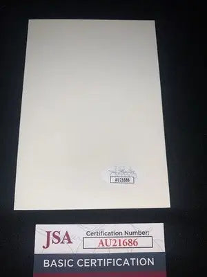 1994 Jeff Bagwell Auto b&w Signed 3.5x5 AUTO Houston Astros Team Issue JSA - Baseball Card Single