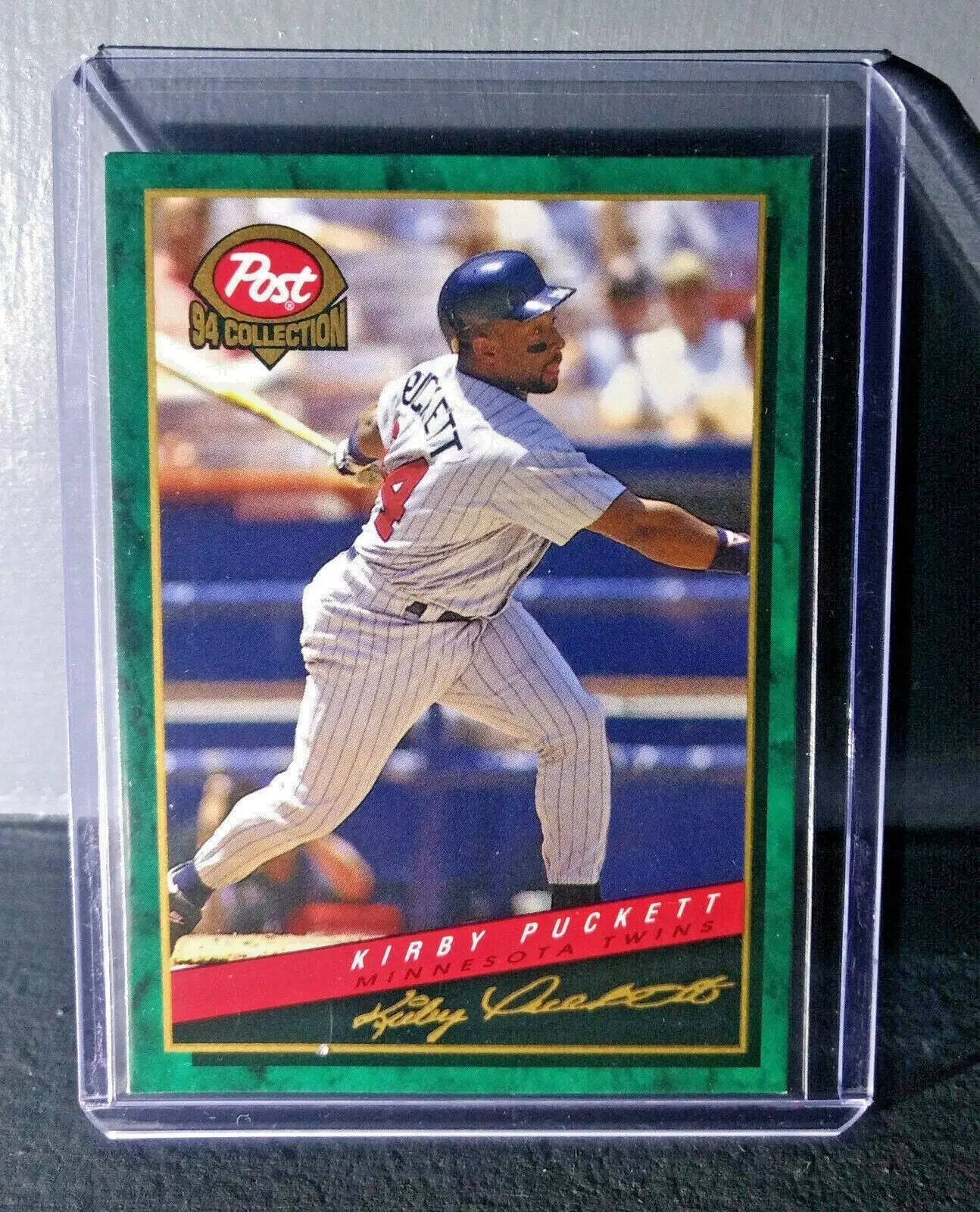 1994 Kirby Puckett Post Collection #4 Baseball Card Minnesota Twins - Baseball Card Single
