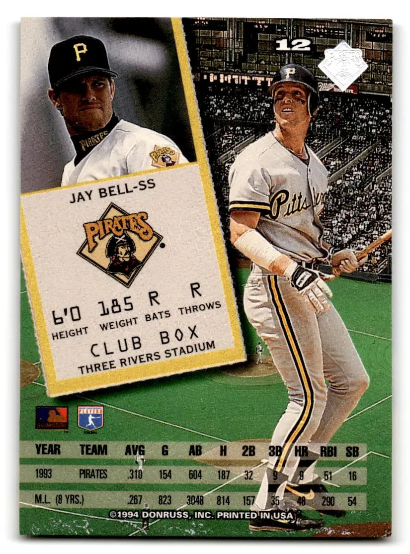 1994 Leaf #12 Jay Bell - Baseball Card Single