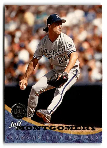 1994 Leaf #25 Jeff Montgomery NM-MT Royals ID:72542 - Baseball Card Single