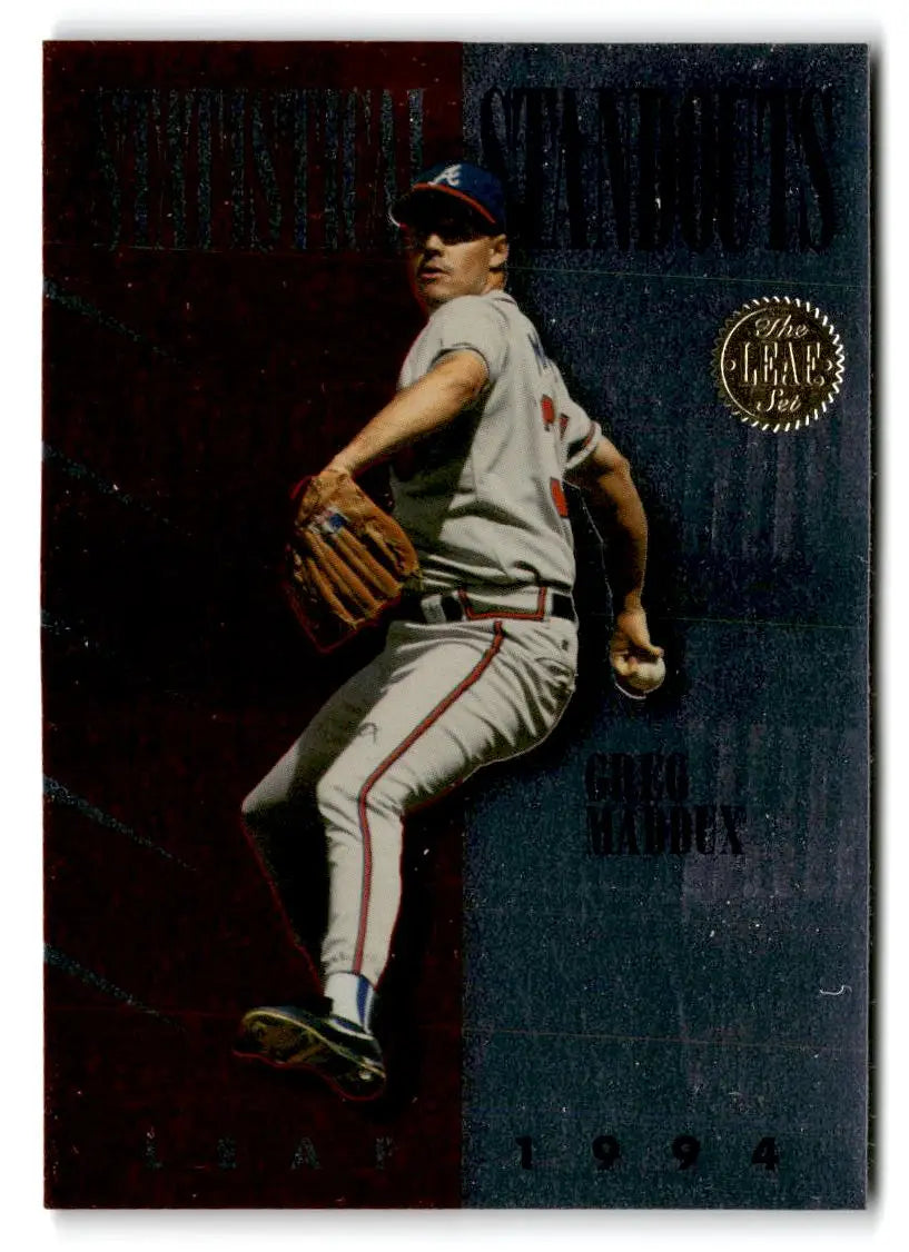 1994 Leaf #5 Greg Maddux Statistical Standouts - Baseball Card Single