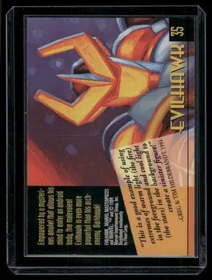 1994 Marvel Masterpieces Evilhawk #53 - Marvel Card Single